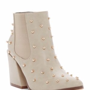 Liliana Lyndon Studded Ankle Booties